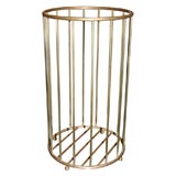 Brass Umbrella Stand by Robert Mallet-Stevens