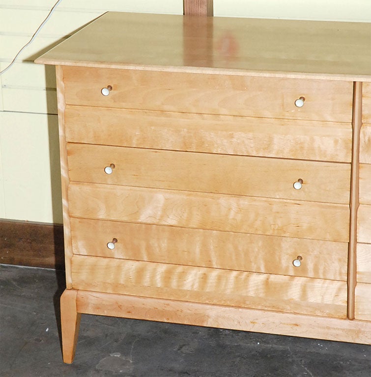 Mid-20th Century Heywood Wakefield Solid Maple Dresser
