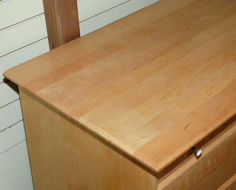 Heywood Wakefield Solid Maple Dresser 5