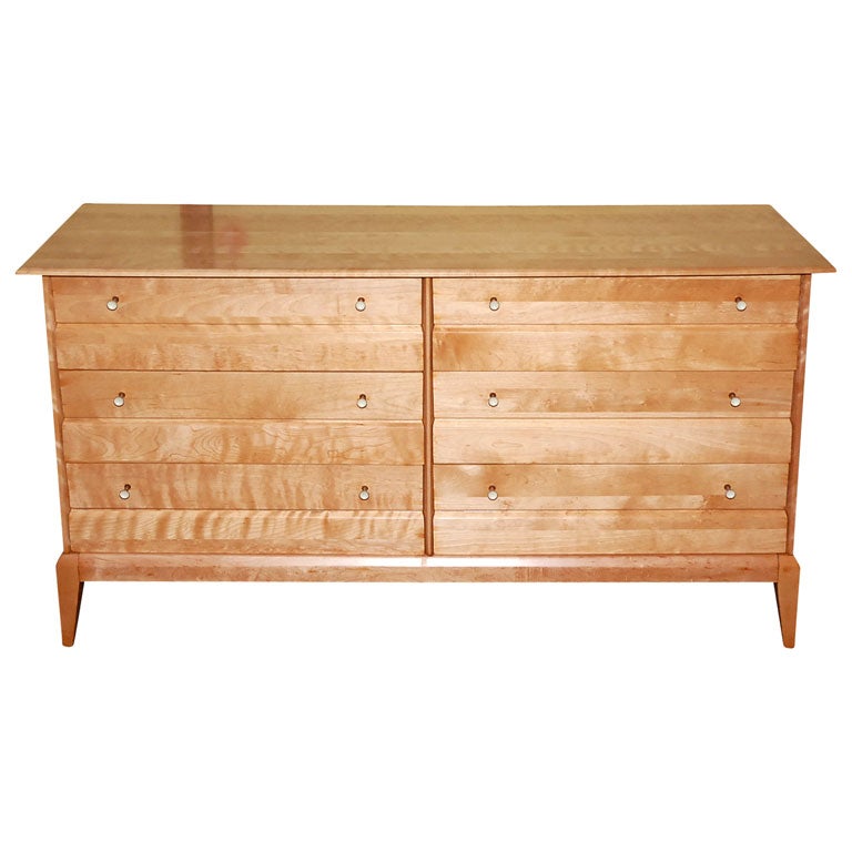 Heywood Wakefield Solid Maple Dresser