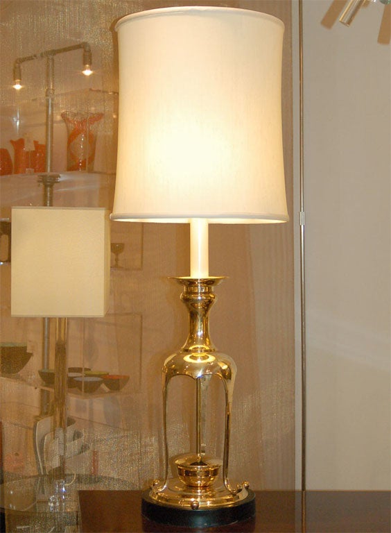 Mid-20th Century Pair of Lamps in the Style of James Mont