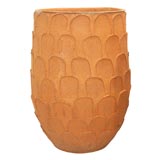 David Cressey AP Pro Artisan Cigar Shaped pot w/ Leaf Pattern