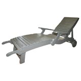 Vintage Outdoor Chaise Longue