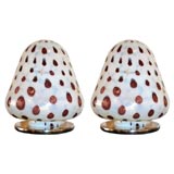 pair of tabe lamps by Fratelli Toso
