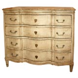 Rococo Painted Pine Swedish Commode