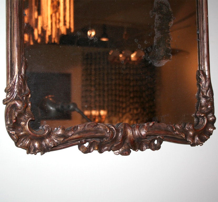 19th Century French Mirror In Fair Condition For Sale In New York, NY