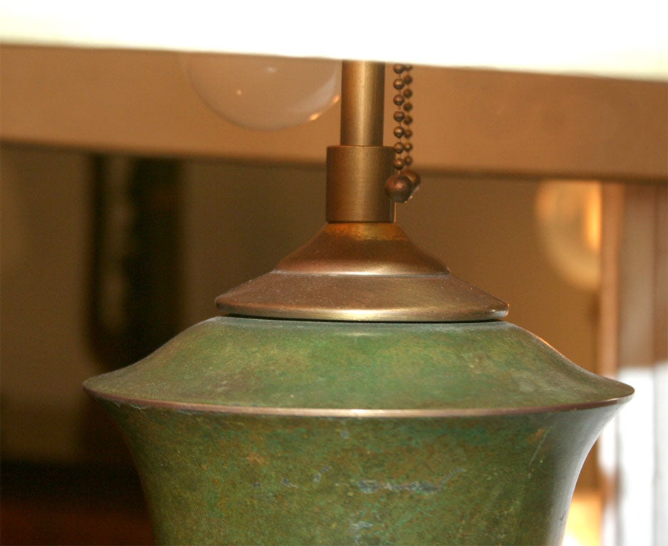 Bronze Table Lamp by Abel Sorrenson 2