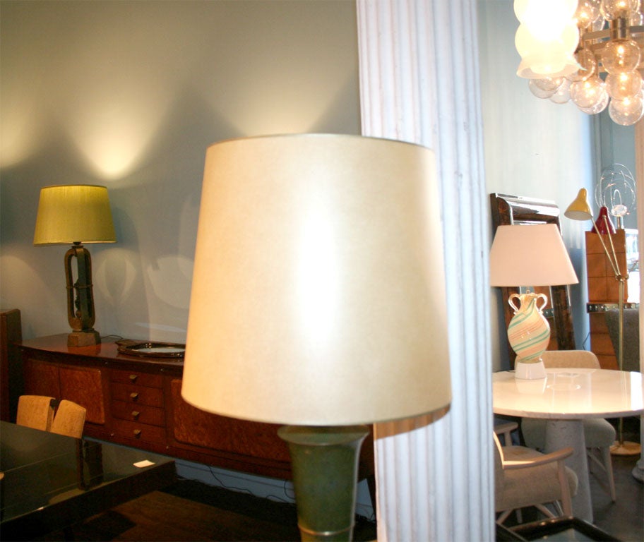 Bronze Table Lamp by Abel Sorrenson 3