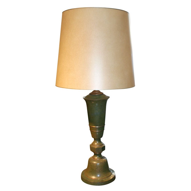 Bronze Table Lamp by Abel Sorrenson