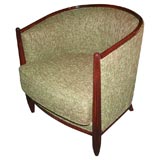 Barrel-back Art Deco Bergere