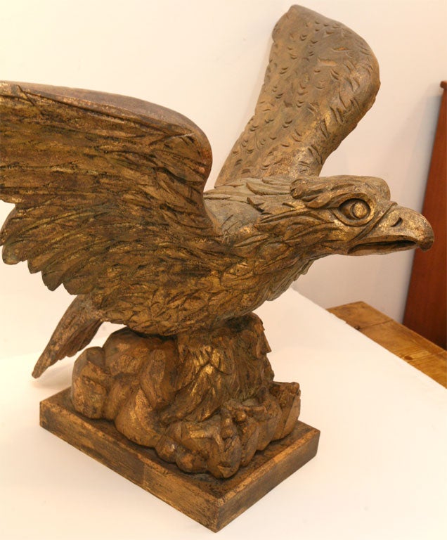 Carved and Gilded Eagle