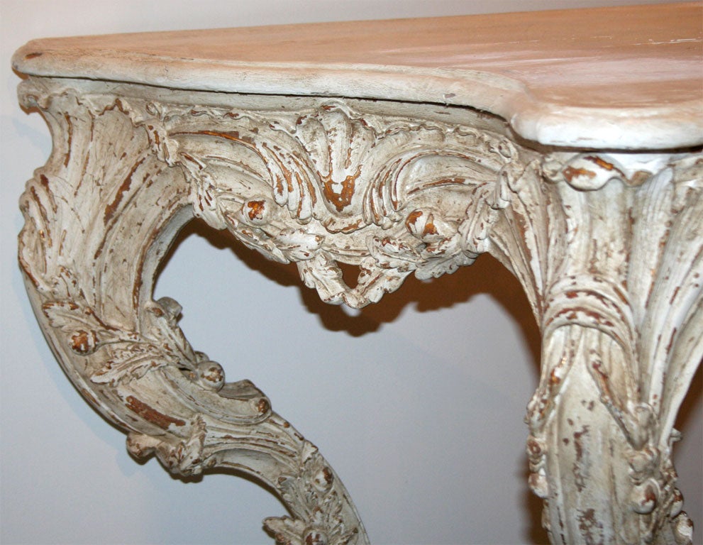 Wood Console 1