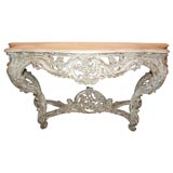 Wood Console
