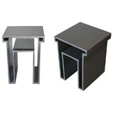 Used VOID/PR.TABLES/BLACK GLOSSY CORIAN/RON GILAD