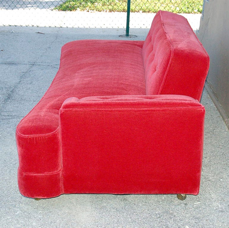 Mohair Dog Bone Sofa 4