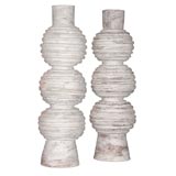 Pair of Three Dango Vases by Shizue Imai