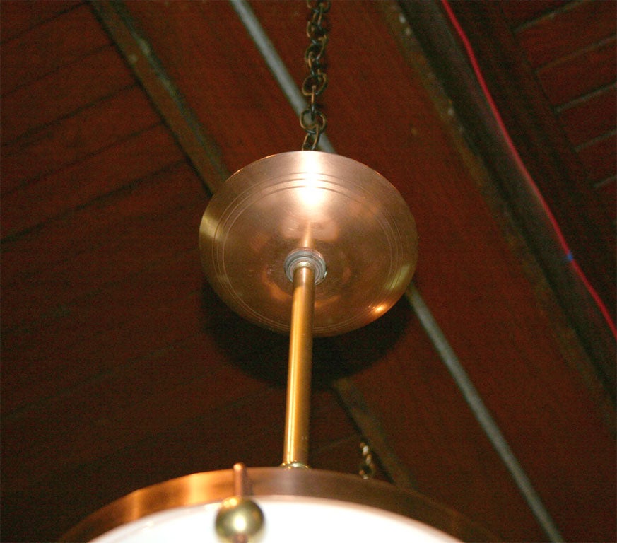 Mid-20th Century Pair of Marshall Field's Barber Shop Light Fixtures