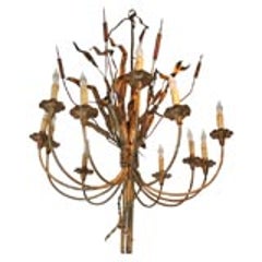 Neo Classic Cattail Chandelier 2