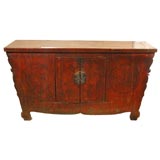 Qing Dynasty Gansu Painted Buffet