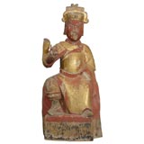 Antique 18th C. Statue of Chinese Elder