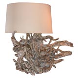 DRAMATIC LARGE DRIFTWOOD LAMP