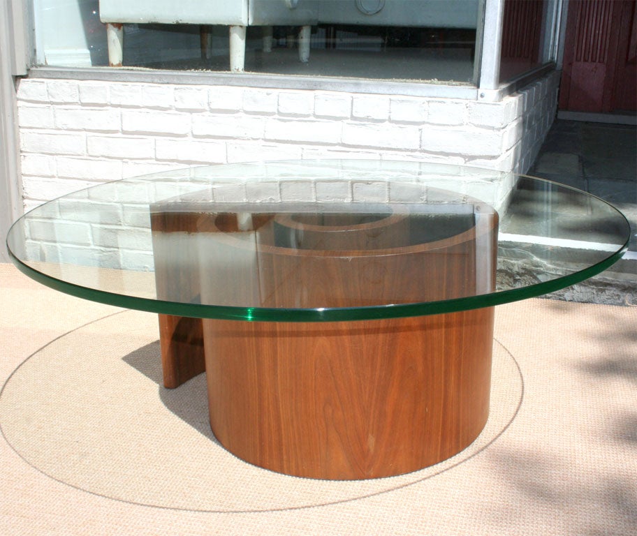 Snail Coffee Table Attributed to Vladimir Kagan