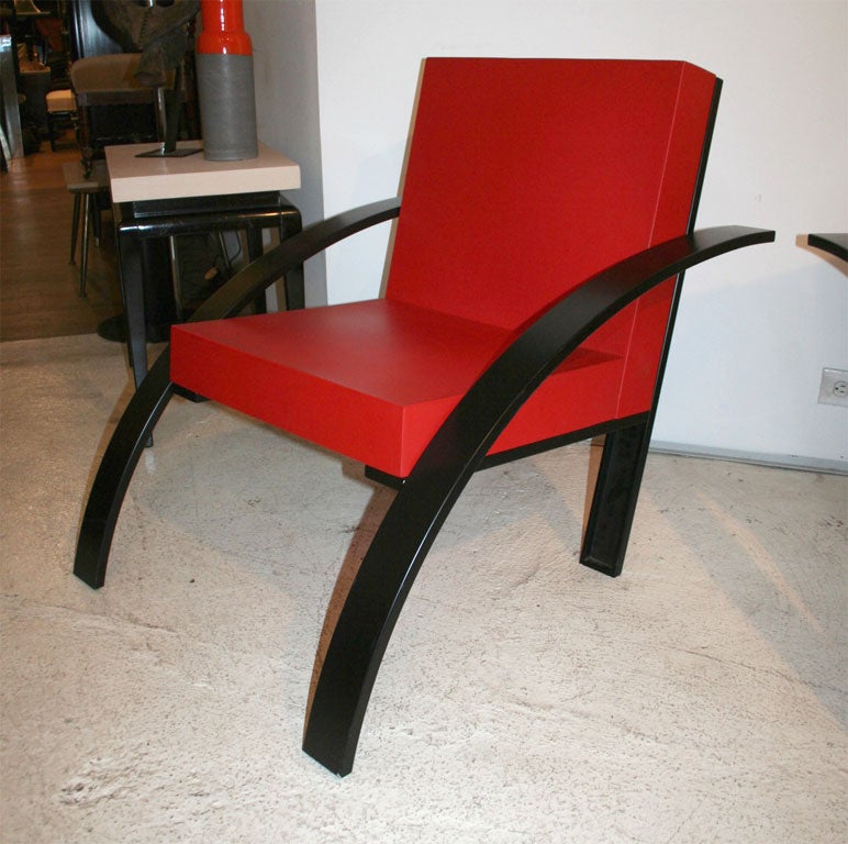 Pair of Parigi Chairs by the late Italian Arch Aldo Rossi at 1stDibs