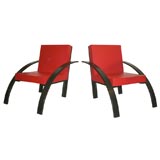 Pair of Parigi Chairs by the late Italian Arch Aldo Rossi