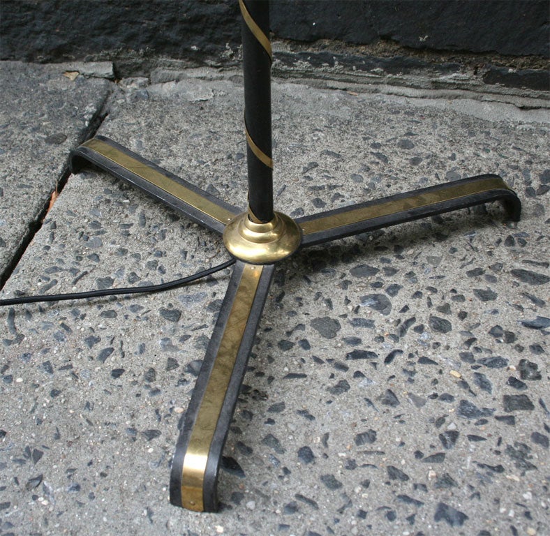French Modernist Floor Lamp In Excellent Condition In New York, NY