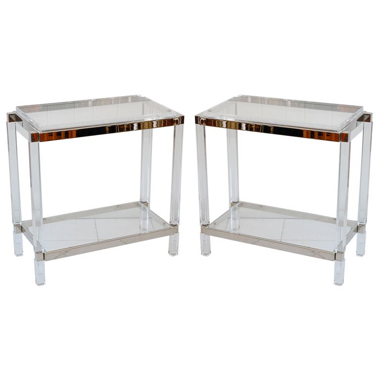 Charles Hollis Jones Metric Side Tables