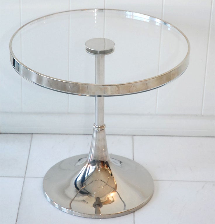 Charles Hollis Jones Banded Bugle Base Table