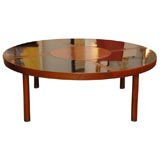 Vintage Harvey Probber Lazy Susan Coffee Table