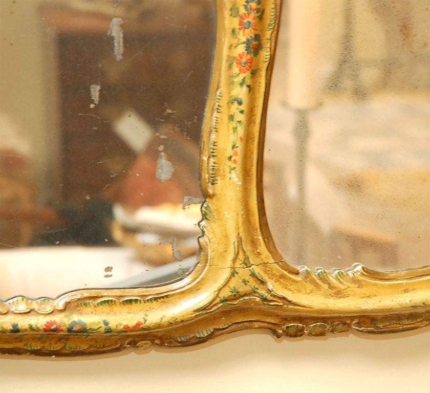 19th Century 19th C. Venetian 3-Panel Vanity Mirror (GMD#1145) For Sale