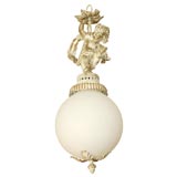 Vintage Cherub Ceiling Lamp