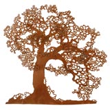 Brutal Tree Wall Sculpture