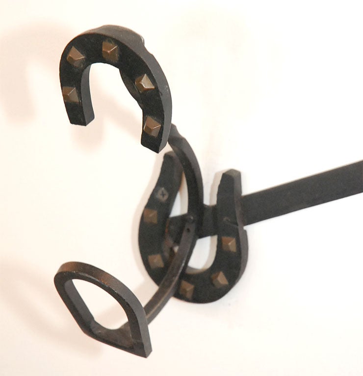 20th Century Jacques Adnet Style Coatrack