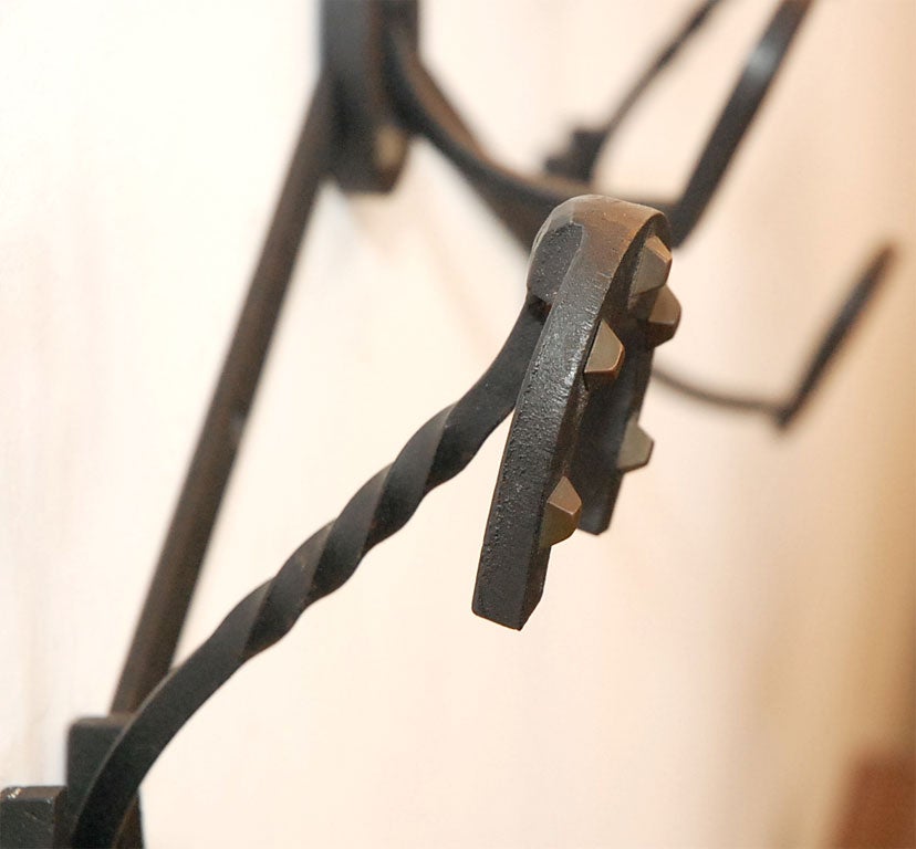 Jacques Adnet Style Coatrack 1