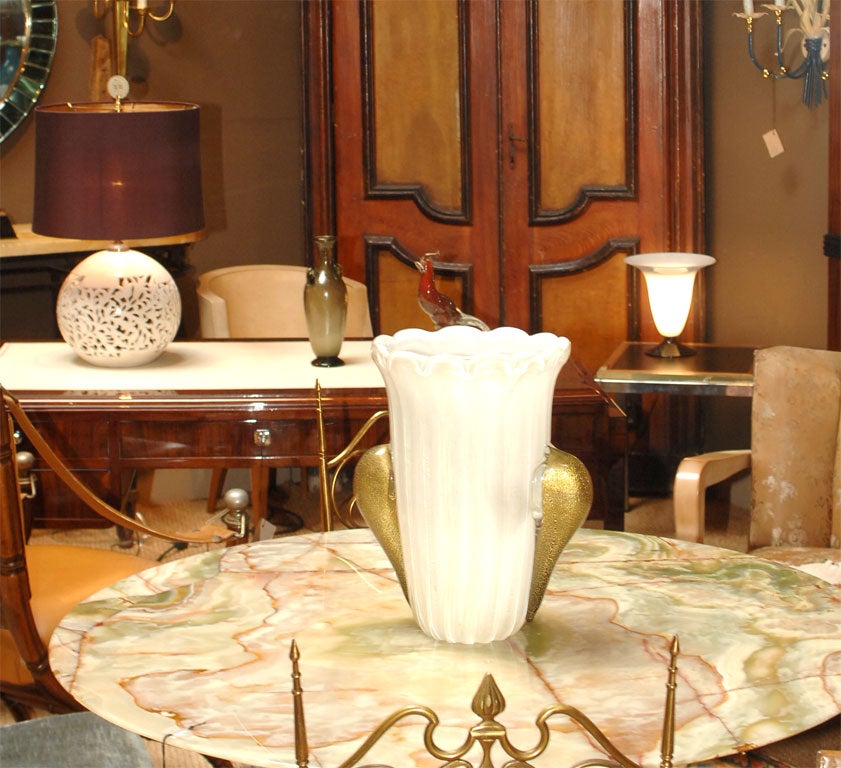 Murano glass vase