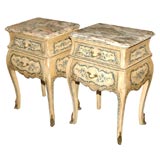 A PAIR OF VENETIAN  SIDE TABLES