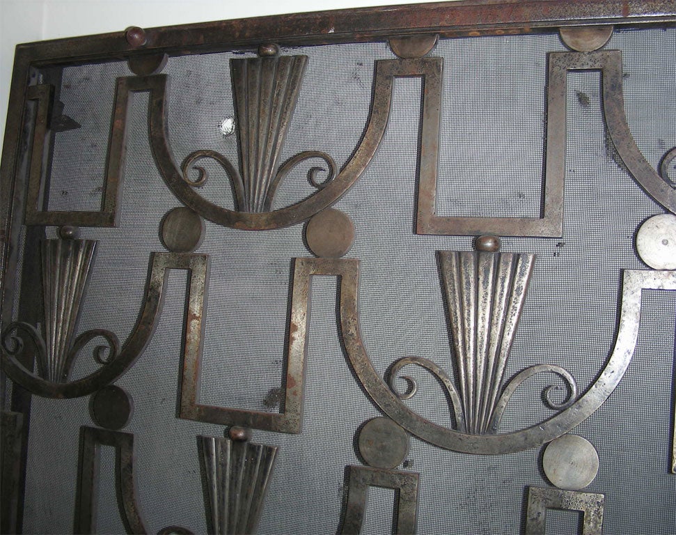 1925 Wrougth Iron Gate by Edgar Brandt 3