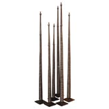 JRM STUDIO Cast Bronze Decorative Spear Sculptures (ref.A299)