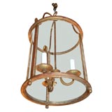 Antique bronze hall lantern in an exquisite finish