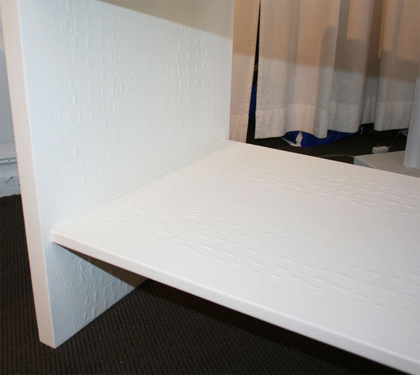 Karl Springer 1970's Waterfall Desk