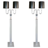 Pair of Floor Lamps by Tommi Parzinger