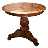 French restoration period side table