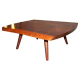 Low Coffee Table in Walnut by George Nakashima