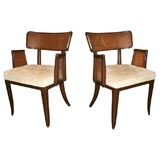 Set of 6 Dining Chairs in Mahogany designed by Edward Wormley