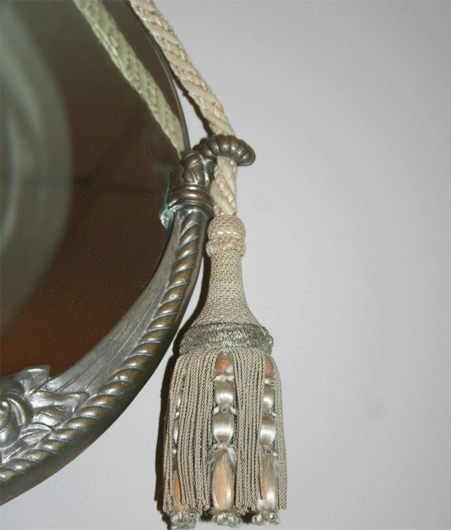 A French Art Deco Wall Mirror probably by SUE et MARE