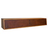 George Nelson wall mounted cabinet, mfg. Herman Miller