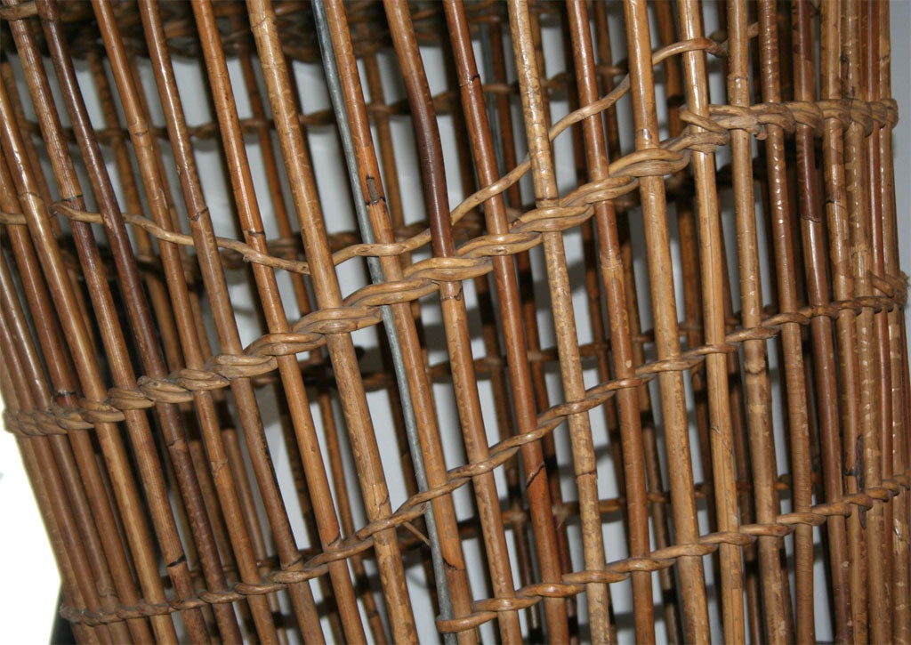 19th Century Belgian “Cotton Picking” Basket at 1stDibs